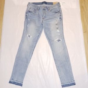 Aeropostale distressed jeggings ankle womens size 10